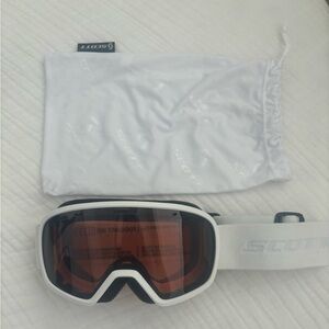 Scott ski snowboard goggles with dust bag